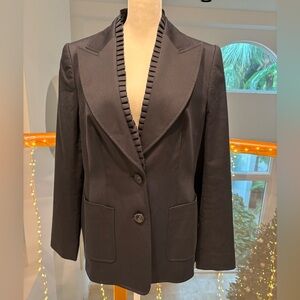 Escada black blazer size 42/12 perfect condition